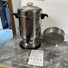 Delonghi Deluxe Stainles Steel Percolator Coffee Urn 60 Cups DCU72 freshness ind picture