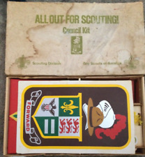1970’s vintage boy scouts of America vintage complete council kit amazing picture
