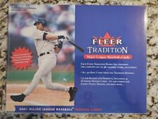 2001 Fleer Tradition Baseball DEREK JETER 8.5