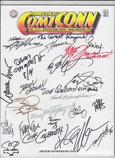 Connecticut ComiCONN 2014 Program Guide - signed Neal Adams Jerry Ordway Franco picture