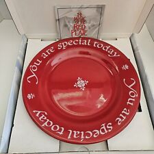 Vintage 1979 Waechtersbach The Magic Of The Red Plate 