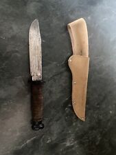 Vintage Kinfolks Fixed Blade Knife *** Fair Condition *** with Sheath picture