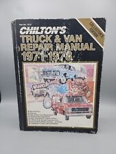 1971-78 Chilton's Truck & Van repair Manual Collector's Edition Worn Usable picture
