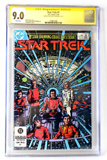 Star Trek #1 CGC 9.0 Signature Series Signed William Shatner 1984 DC Comics picture