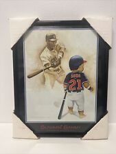 Slammin' Sammy Sosa Kenneth Gatewood 8 x 10 Baseball Print Mylar Frame brand new picture