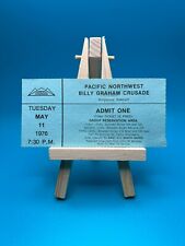 Billy Graham Crusade Ticket Stub 1976 Seattle WA-RARE picture