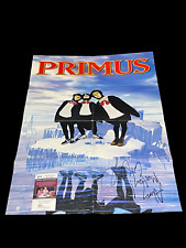 Les Claypool Primus South Park Composer Signed Autograph 20x30 Promo Poster JSA picture