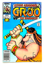 Groo the Wanderer #1 Signed by Sergio Aragones Newsstand Marvel Epic Comics picture