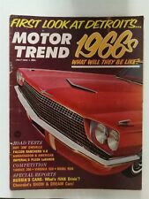 Motor Trend July 1965 Chevelle 396 - Rambler - Mako Shark II - Chrysler Imperial picture