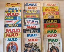 Lot of 27 Mad Magazine from 1969 -1972 Vintage #123 -155 picture