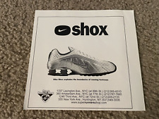 Vintage 2001 NIKE SHOX Running Shoes Poster Print Ad picture