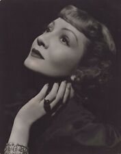 Claudette Colbert (1940s) ❤⭐ Beauty Actress - Vintage Elmer Fryer Photo K 198 picture