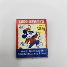 Vintage Matchbook Mickey Mouse 1000 Stamps 4c Kenmore DN Milford New Hampshire picture