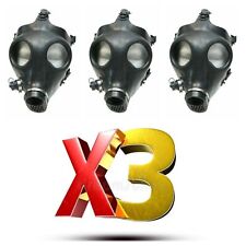 4A1 Premium Israeli Gas Mask - NBC protection with Hydration Tube - LOT OF 3 picture
