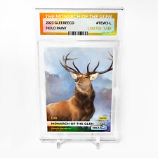 THE MONARCH OF THE GLEN Card 2023 GleeBeeCo Edwin Landseer #TEW3-L /49 STUNNING picture