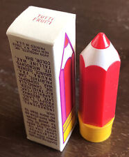 Vintage Avon Pencil Lip Pomade Tutti Fruiti School Days New Old Stock In Box Vtg picture