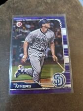 2019 Bowman Purple Paper Wil Myers /250 #99 San Diego Padres Baseball Card picture