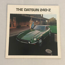 Vintage Datsun 240-Z Sales Brochure Catalog Datsun 240Z Nissan 240 Z picture