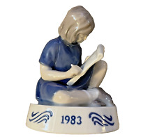 Bing & Grondahl Limited Edition Porcelain 1983 Young Artist Figurine picture