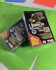 Vintage 1993 Jurassic Park Movie Collectors Cards. Box Sealed Very Rare picture