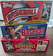 100 Baseball Cards From Sealed Wax Packs - 1987-1992 + Bonus Superstar Cards   picture