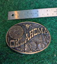 Vintage OKLAHOMA Montana Silversmiths 2.75