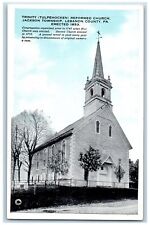 c1920's Trinity Reformed Church Tulpehocken Lebanon County Pennsylvania Postcard picture