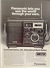 Panasonic Command Series International Band Radios Vintage 1979 Magazine Ad picture
