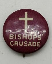 Vintage BISHOPS' CRUSADE pin picture