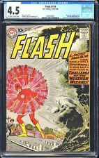 DC Flash #110 CGC 4.5 OW-W Pages 1959-1960 - First Kid Flash and Weather Wizard picture