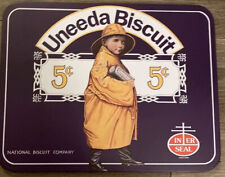 uneeda biscuit 5 Cent National Biscuit Inter Seal Little Boy & Rain Gear Hot pad picture