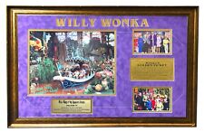 FRAMED WILLY WONKA COLLAGE AUTOGRAPHED, SIGNED BY FIVE + BONUSES 32