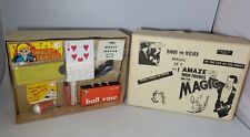 Vintage woody the wizard Magic set 1 Kids magic trick set in box .  picture