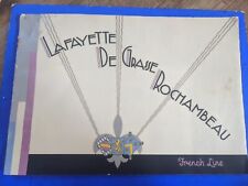 1931 Lafayette De Grace Rochambeau French Cruise Line Paperback Booklet 12