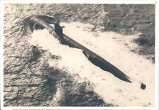 LG895 1987 Original Photo ARCTIC DUTY Los Angeles Class ATTACK SUBMARINE OLYMPIA picture