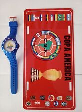 2 COLOMBIA GIFTS: 1  COLOMBIA WATCH + 1 COPA AMERICA GENERIC LICENSE PLATE $25 picture
