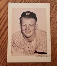 Mickey Mantle - Robert W. Cox Lithograph Card picture