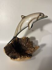 Handcrafted Wood & Jumping Dolphin Decor picture