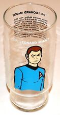 Star Trek TOS Dr. Leonard McCoy Dr Pepper Glass 1976 Paramount Pictures Vintage picture