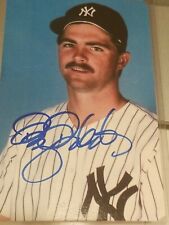 Doug drabek signed 3.5x5 postcard autographed picture photo ny Yankees picture