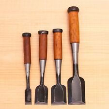 Japanese Chisel Set of 4 Hand Tool wood working #525 picture