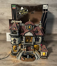 Retired 2003 Lemax Spooky Town House of Wax Animated Halloween Horror Decor picture