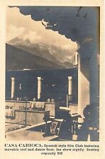 Postcard Germany Bavaria Garmisch Casa Carioca RPPC c1940s-50s picture