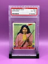 1933 Goudey Indian Gum #25 Geronimo (Series of 48) PSA 4 VG-EX picture