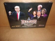 Decision 2020 Political Trading Cards Box Fact Sealed Donald Trump Biden Clinton picture