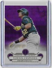 2014 TOPPS TRIBUTE YOENIS CESPEDES 1/1 CARD 100% TO CHARITY picture