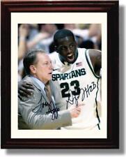 16x20 Framed Tom Izzo and Draymond Green Autograph Promo Print - Michigan State picture