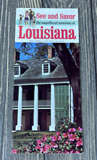 VTG Louisiana Tourist Development Commission See And Savor Louisiana Brochure picture