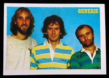 1984 Navarrete THE START SHOW Cromo #124 GENESIS Phil Collins Peru Edition VTG picture