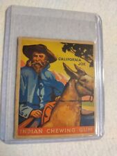 1933 Goudey  Indian Gum #51 California Joe VG picture